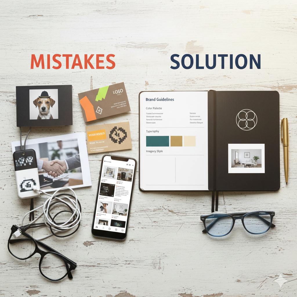 Small business branding mistakes beginners make